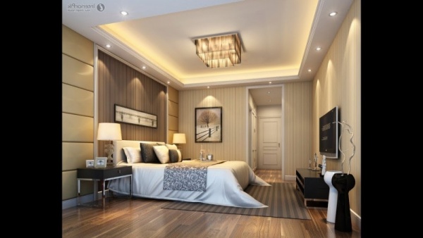 ديكور جبس غرف نوم رومانسية2
