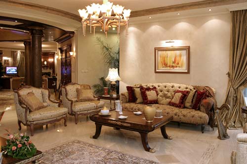 ديكورات صالات فخمة 3
