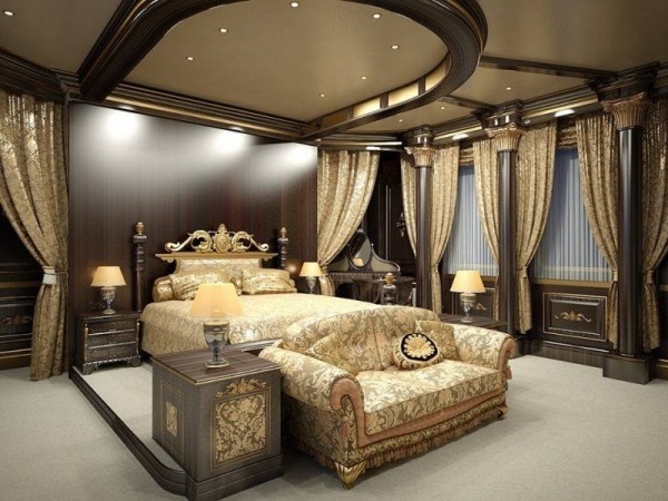 ديكورات جبس غرف نوم فخمة4