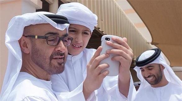 محمد بن زايد آل نهيان الأولاد 3