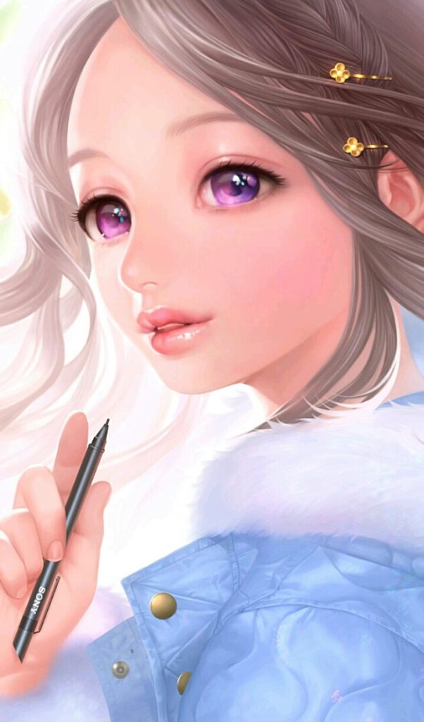 خلفيات انمي بنات روعه 3