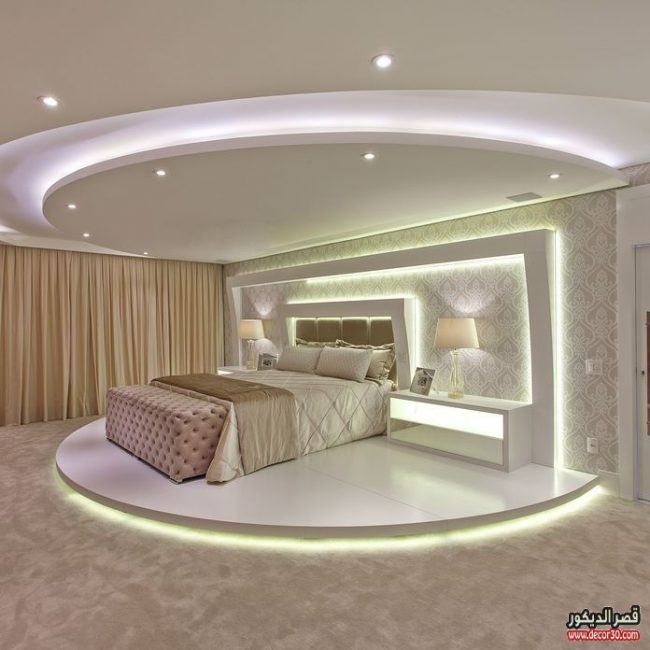 ديكورات جبس اسقف راقيه غرف نوم3