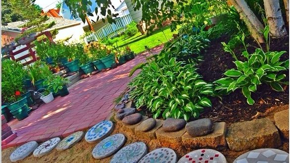 ديكورات حدائق منزلية صغيرة وبسيطة - أجمل الحدائق المنزلية البسيطة4