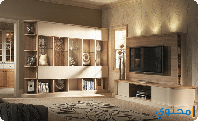 ديكورات حوائط خشبية4