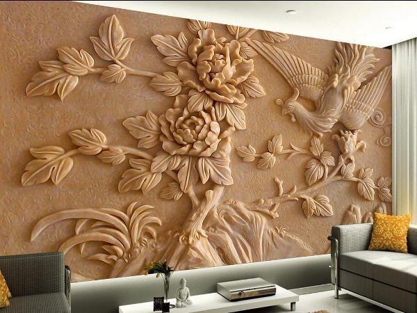 ورق جدران غرف نوم 3d