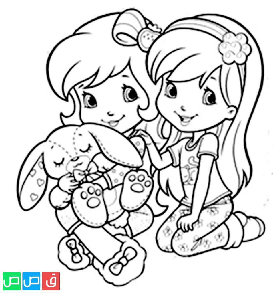 رسومات تلوين للبنات للطباعة 4