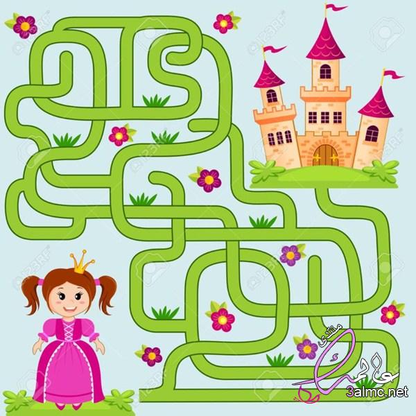 رسومات تلوين للبنات للطباعة 4