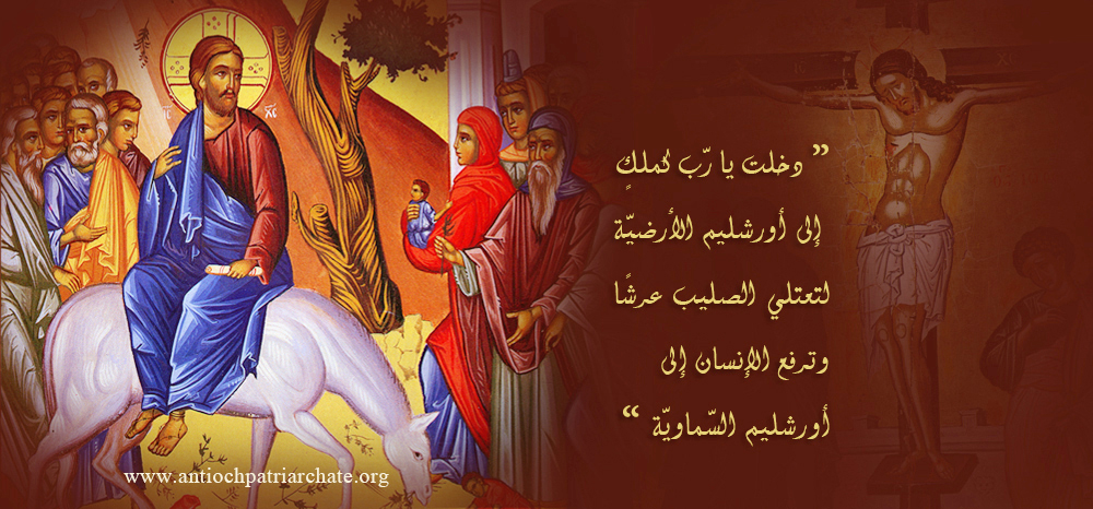 آية عن أحد الشعانين 1
