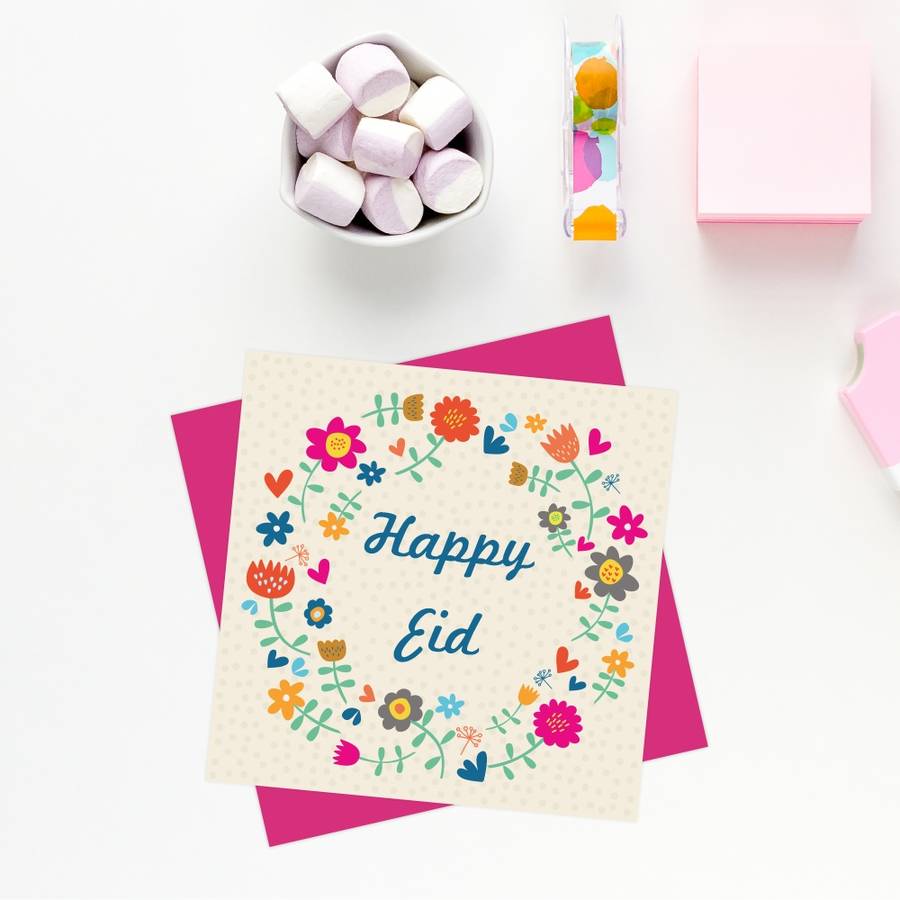 بطاقة تهنئة بالعيد للاطفال ٥