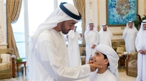 محمد بن زايد آل نهيان الأولاد 1