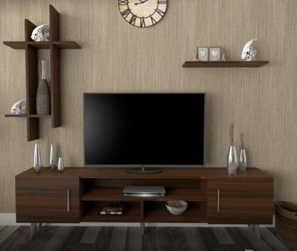 ديكور شاشات خشب5