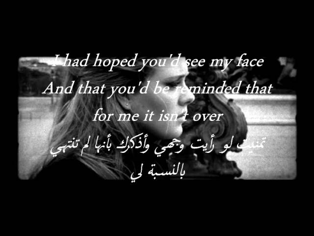 كلام حزين بالانجليزي مزخرف