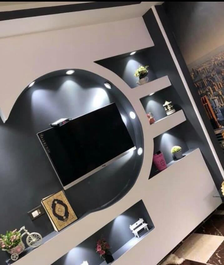 ديكور شاشات بلازما جبس بورد1