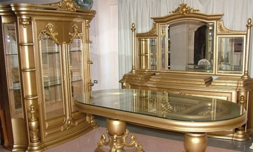 سفرة كلاسيك مدهب4