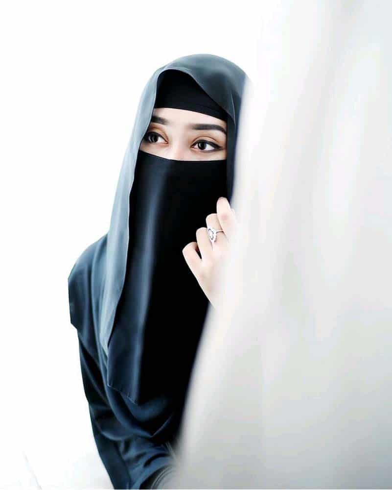 عيون جميلة بالنقاب4