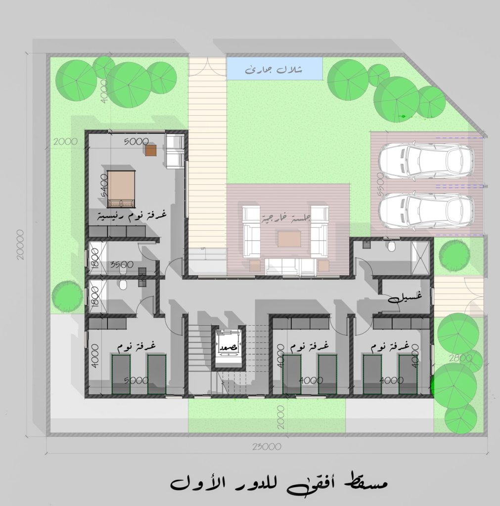 مخطط فلل 3