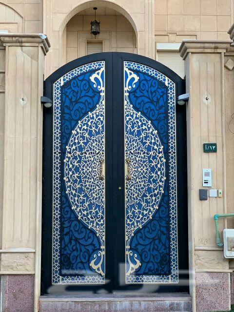 ابواب مداخل فلل - ابواب ليزر 2020