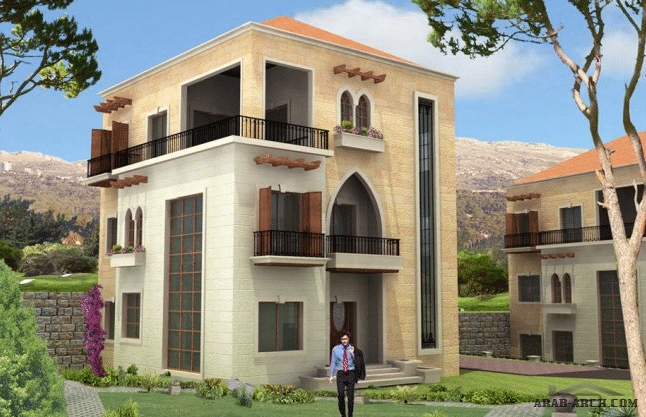 تصميم فيلا دورين 120 متر 1