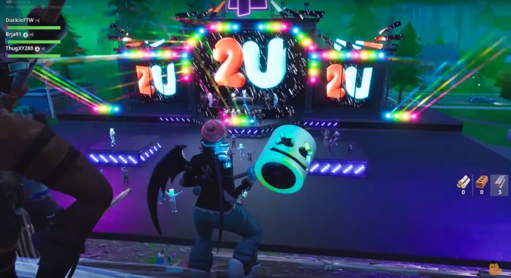 حجم لعبة فورت نايت 1