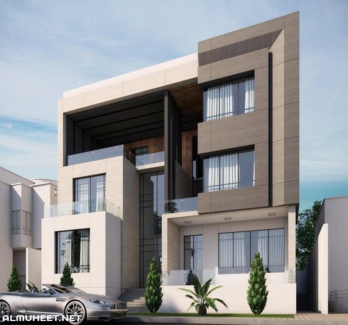واجهات فلل حديثة في الامارات 1