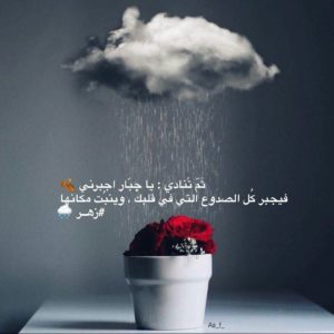 دعاء المطر تويتر