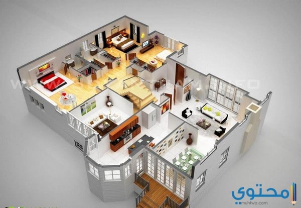 مخططات فلل صغيرة 5