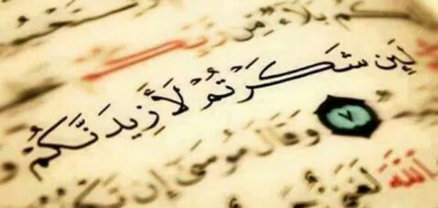 شكر الله على نعمه