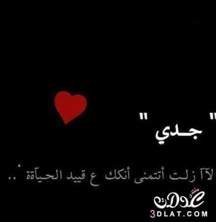 كلمات عن جدي الغالي ٢