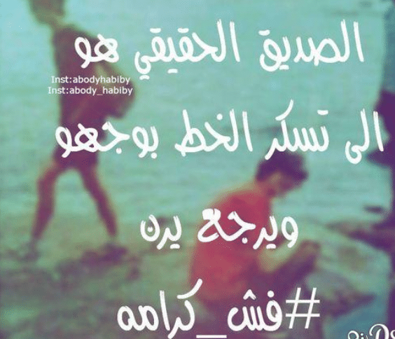 كلام جميل عن الصداقة