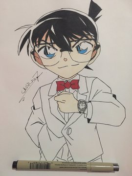 رسم كونان ٤