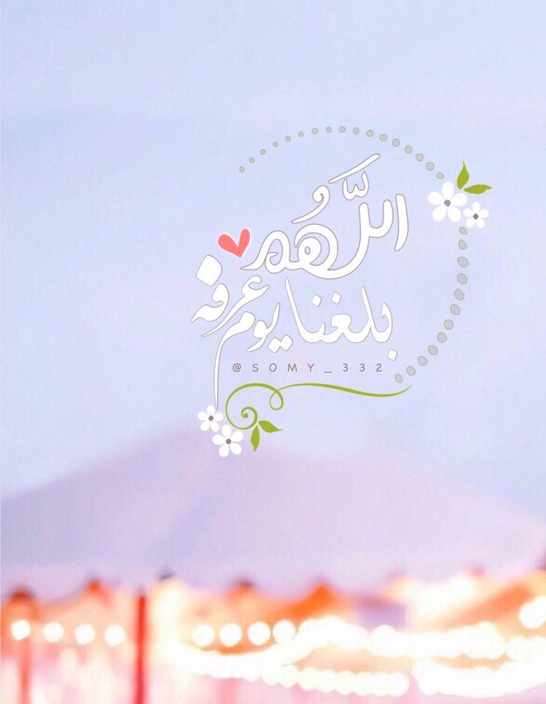صور دعاء اللهم بلغنا يوم عرفة ٣