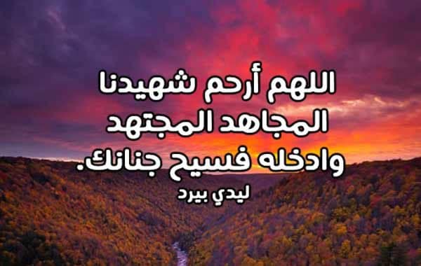 دعاء للشهيد المجاهد ١