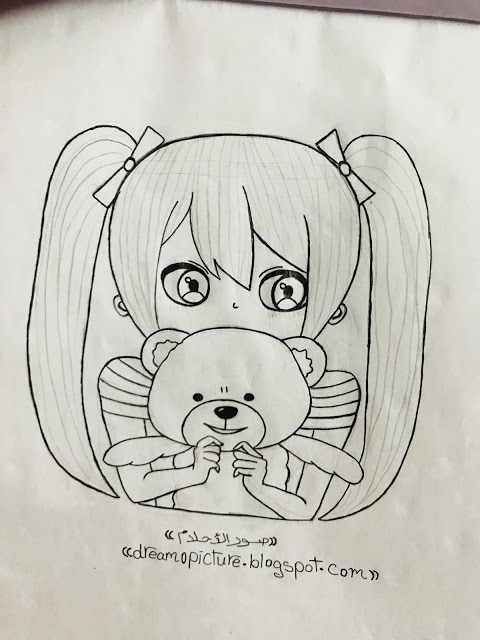 رسومات كيوت سهلة4
