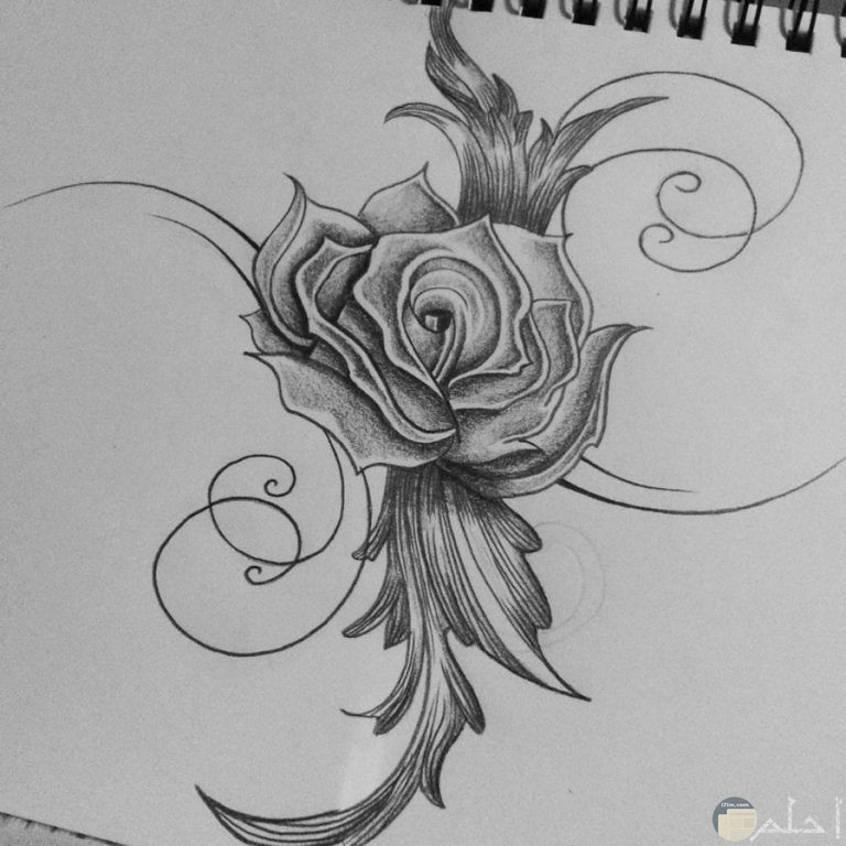 رسومات كيوت بالرصاص3
