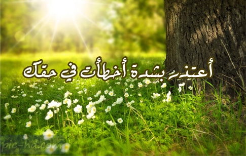 رسائل اعتذار للزوجة قوية