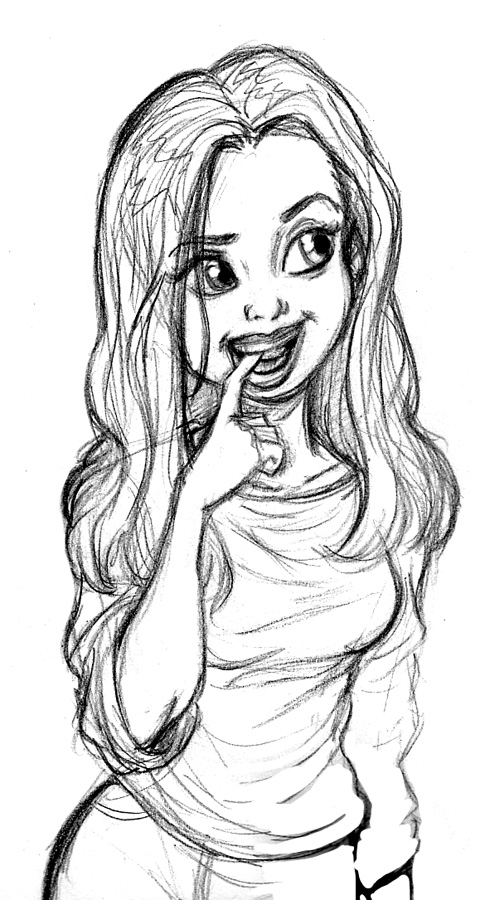 رسومات بالرصاص3