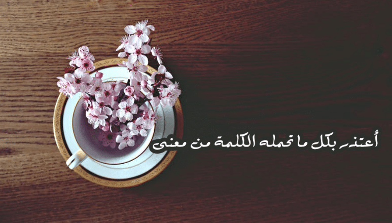 رسائل اعتذار رومانسية