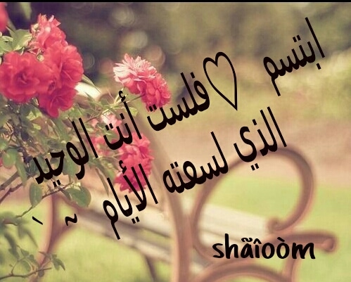 شعر غزل عن الابتسامة