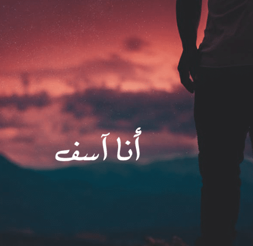 رسالة اعتذار لصديق أخطأت في حقه