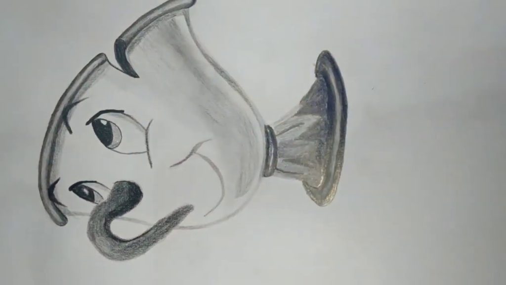 رسم بالرصاص كرتون1