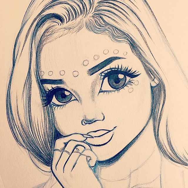رسومات بنات جميلة2