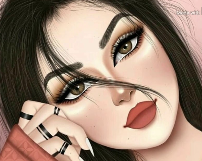 رسومات بنات كرتون1