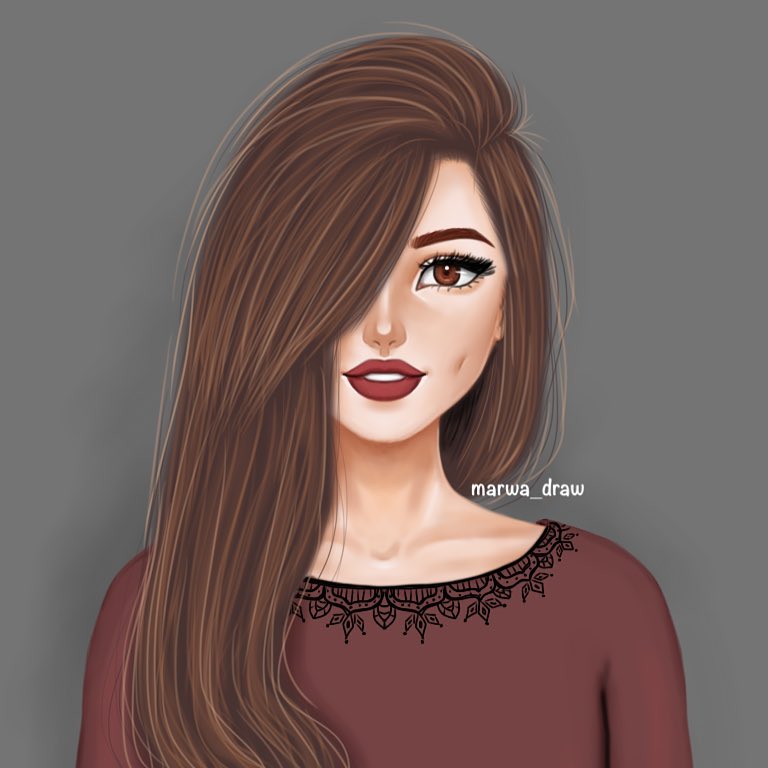 رسومات بنات كرتون2