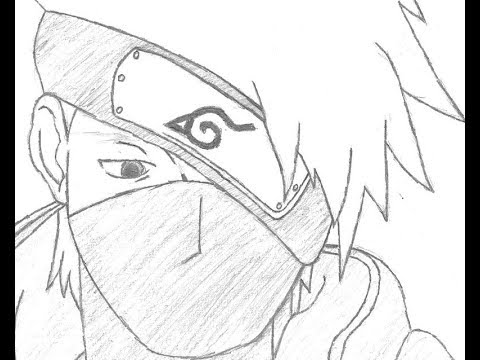 رسم انمي ناروتو