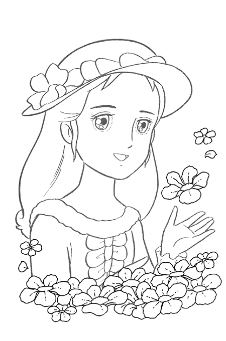 رسومات اطفال بنات1