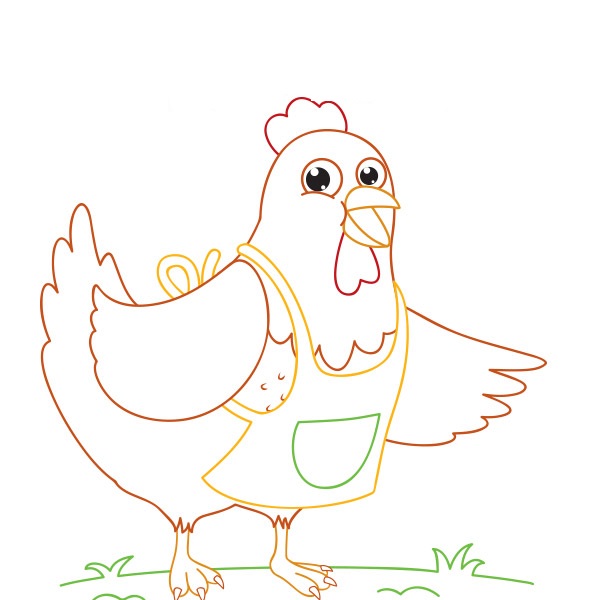 رسومات حيوانات الغابة 4