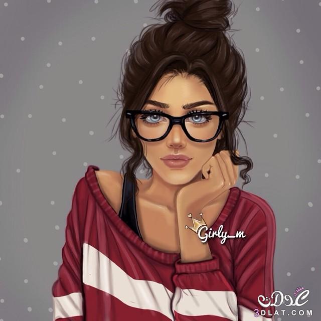 رسومات بنات كيوت1