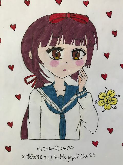 رسومات انمي كيوت4