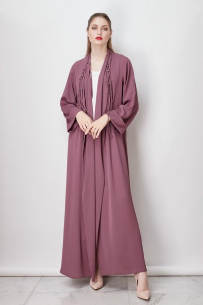 عبايات خليجية مفتوحة 2019