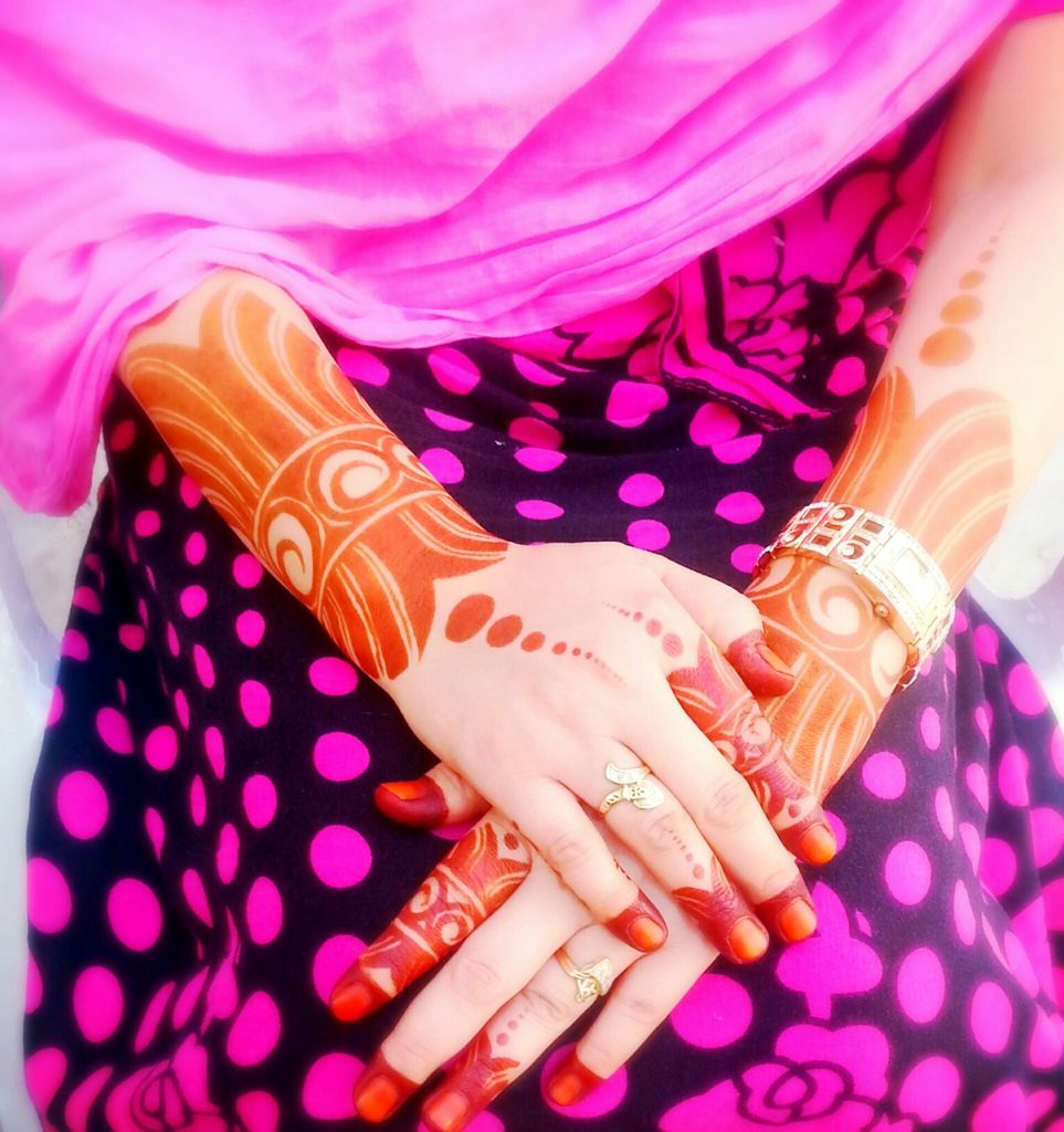 1نقش حناء اماراتي عريض
